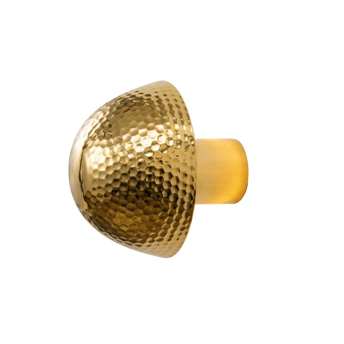 Opviq Lámpara de Pared de Metal Dorado